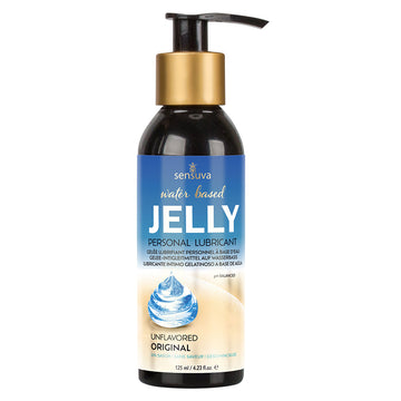 Sensuva Jelly Water-Based Personal Lubricant 4oz - Eros Fine Goods