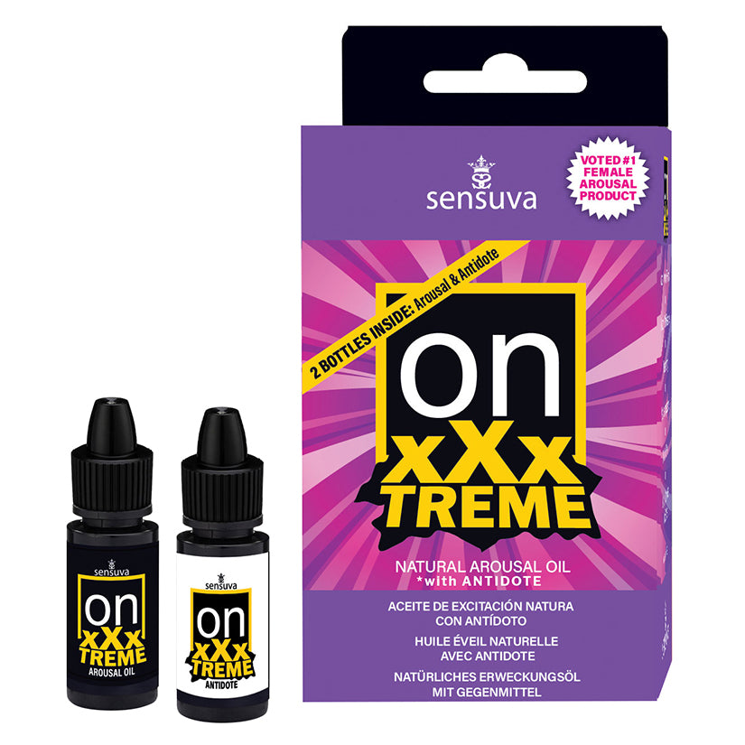 Sensuva On xXxTreme Arousal Oil 5ml Medium Box - Eros Fine Goods