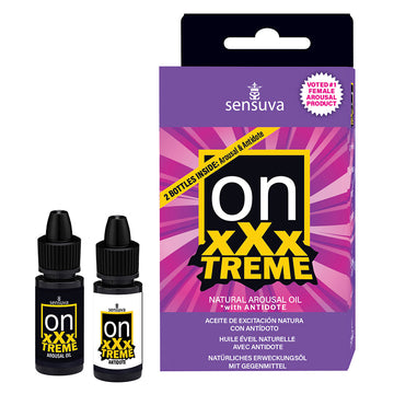 Sensuva On xXxTreme Arousal Oil 5ml Medium Box - Eros Fine Goods