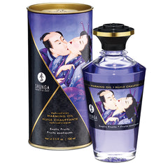 Shunga Aphrodisiac Warming Oil-Exotic Fruits 3.5oz - Eros Fine Goods