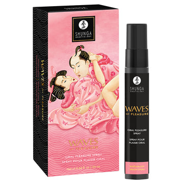 Shunga Waves of Pleasure Oral Pleasure Spray-Watermelon - Eros Fine Goods