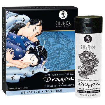 Shunga Dragon Intensifying Cream-Sensitive 2oz - Eros Fine Goods
