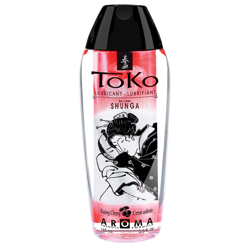 Shunga Toko Aroma Lube- Blazing Cherry 5.5oz - Eros Fine Goods