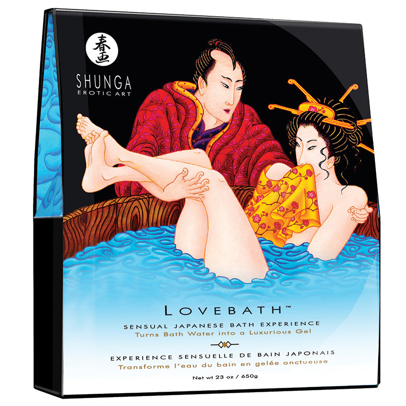 Shunga LoveBath-Ocean Temptations 23oz - Eros Fine Goods