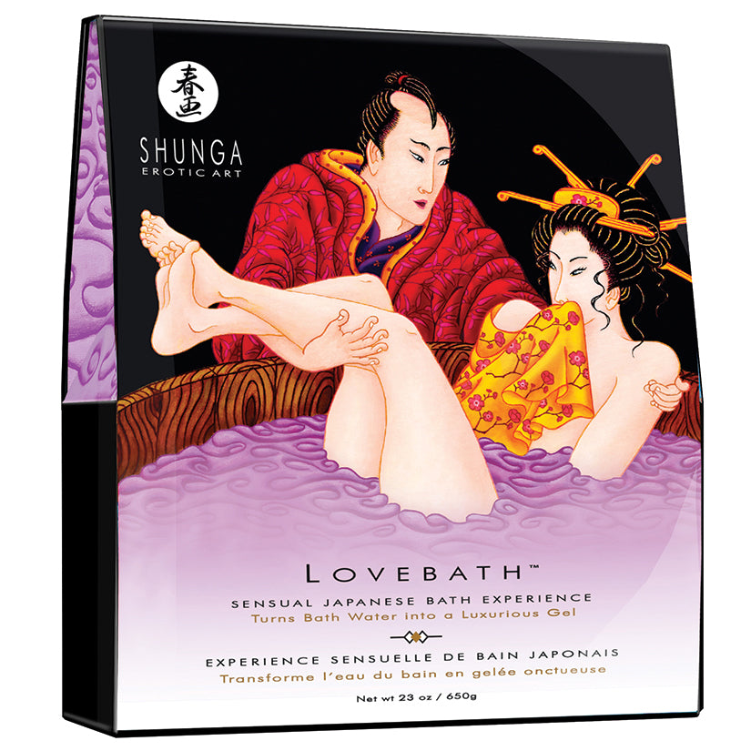 Shunga LoveBath-Sensual Lotus 23oz - Eros Fine Goods
