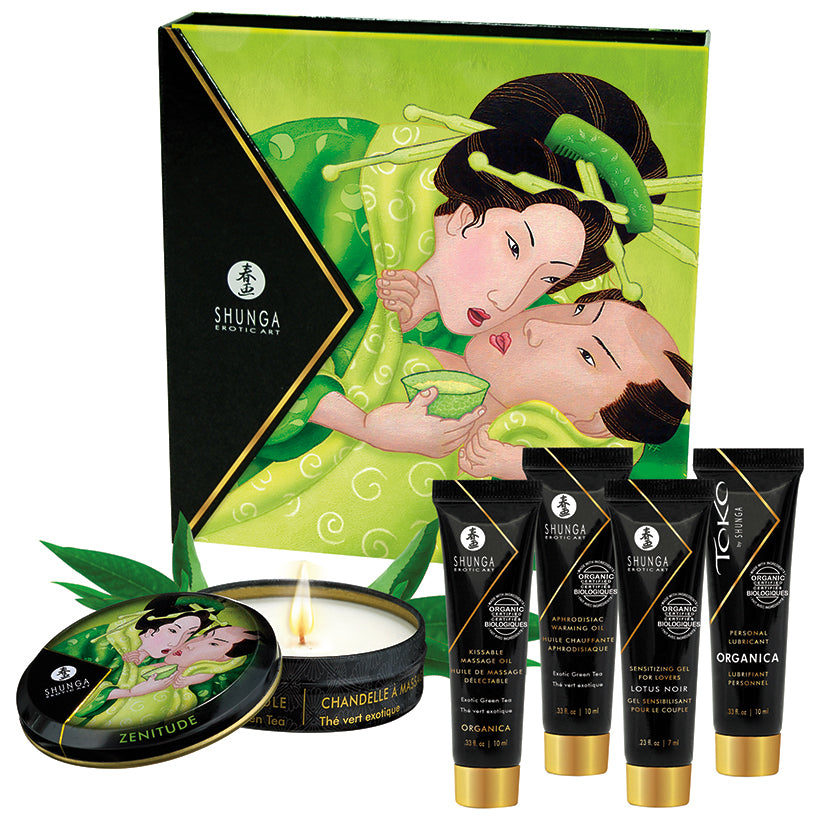 Shunga Geisha's Secrets Organica-Exotic Green Tea - Eros Fine Goods