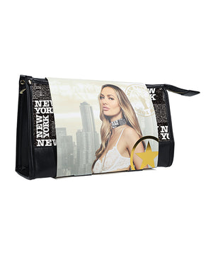 Shots Ouch! NY Collection Bondage Kit W/bag - Black