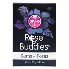 Skins Rose Buddies Bum N Roses-Black - Eros Fine Goods