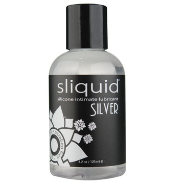 Sliquid Silver Enhanced Silicone Lube 4.2oz - Eros Fine Goods