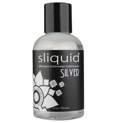 Sliquid Silver Enhanced Silicone Lube 4.2oz - Eros Fine Goods