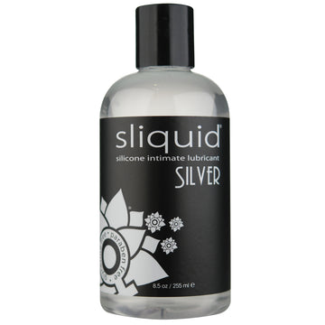 Sliquid Silver Enhanced Silicone Lube 8.5oz - Eros Fine Goods