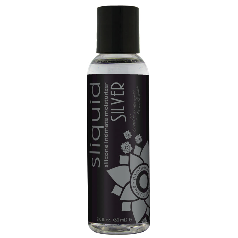 Sliquid Silver Enhanced Silicone Lube 2oz - Eros Fine Goods