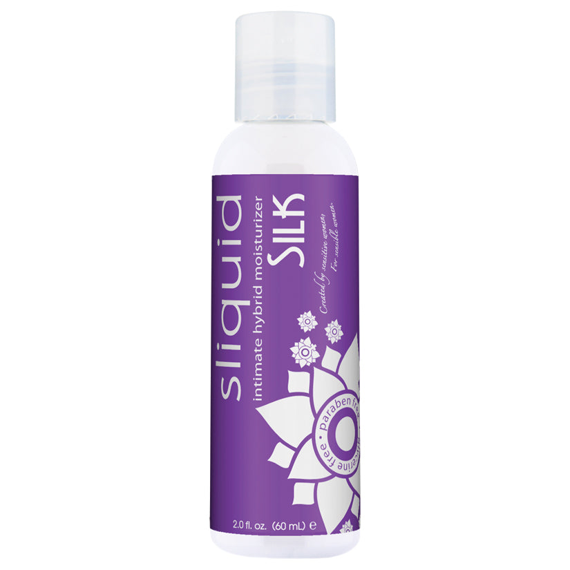Sliquid Silk Hybrid Lube 2oz - Eros Fine Goods