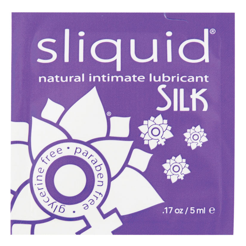 Sliquid Silk Hybrid Foil Packet .17oz - Eros Fine Goods