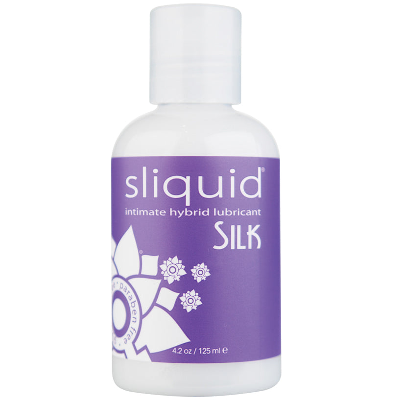 Sliquid Silk Hybrid Lube 4.2oz - Eros Fine Goods