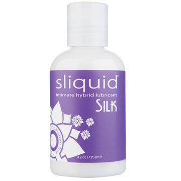 Sliquid Silk Hybrid Lube 4.2oz - Eros Fine Goods