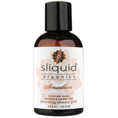 Sliquid Organics Intimate Glide-Sensation 4.2oz - Eros Fine Goods