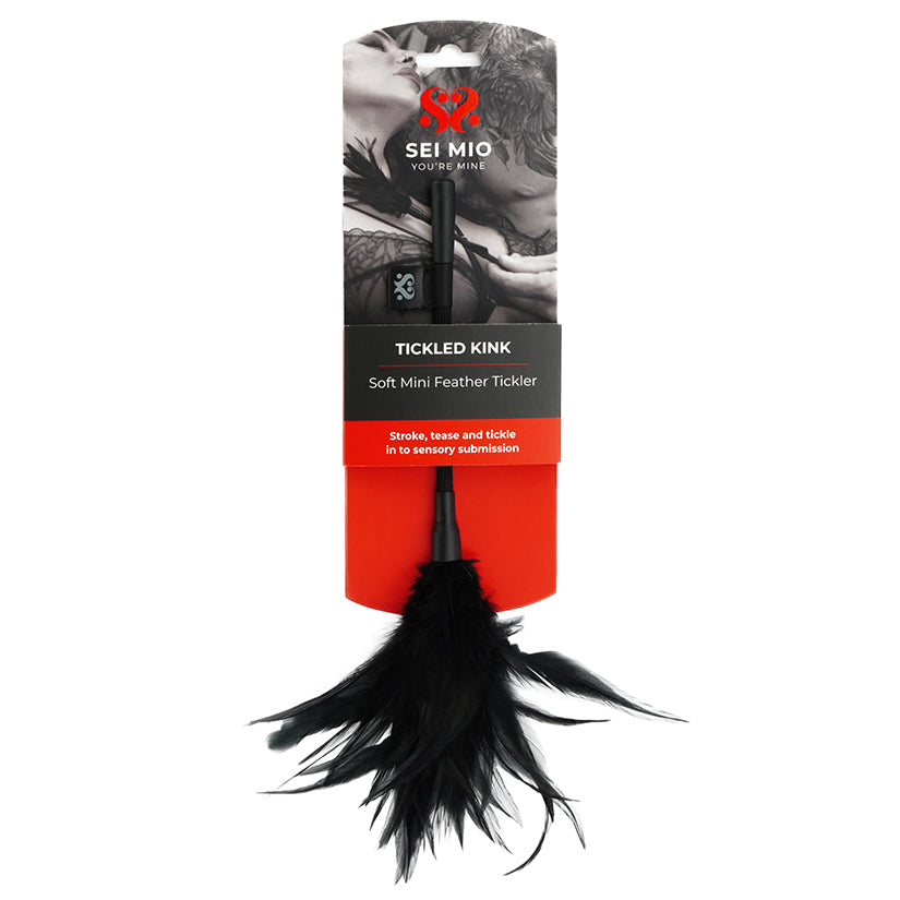 SEI MIO Tickled Kink Soft Mini Feather Tickler - Eros Fine Goods