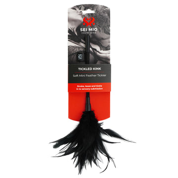 SEI MIO Tickled Kink Soft Mini Feather Tickler - Eros Fine Goods