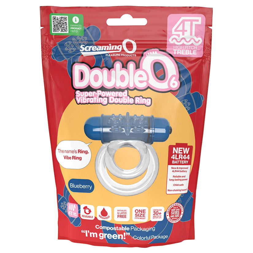 Screaming O 4T DoubleO 6-Blueberry - Eros Fine Goods