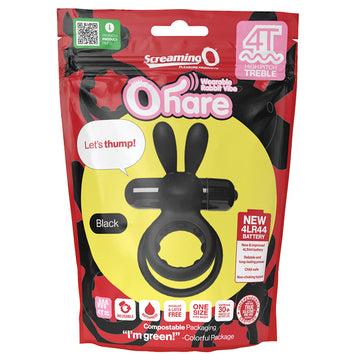 Screaming O 4T Ohare-Black - Eros Fine Goods