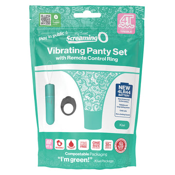 Screaming O My Secret 4T Panty Vibe-Kiwi - Eros Fine Goods