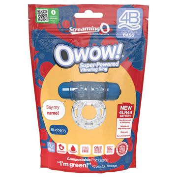Screaming O 4B OWow-Blueberry - Eros Fine Goods