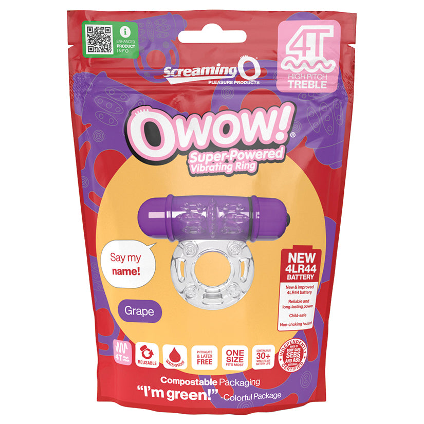 Screaming O 4T OWow-Grape - Eros Fine Goods