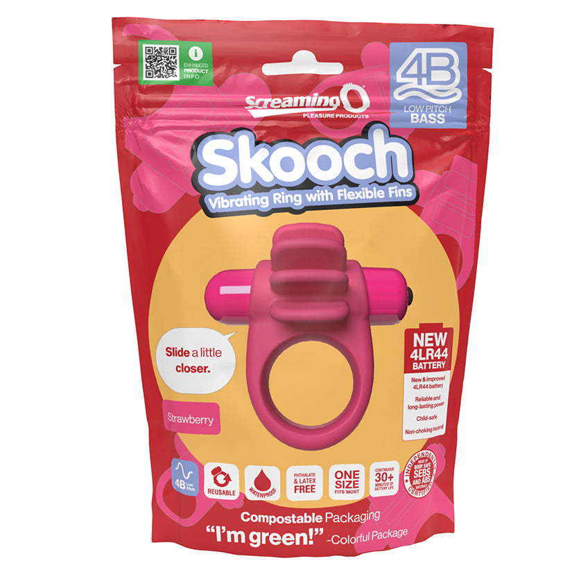 Screaming O 4B Skooch-Strawberry - Eros Fine Goods