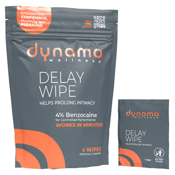 Dynamo Wellness Wipe 4% - 6 Pack - Eros Fine Goods
