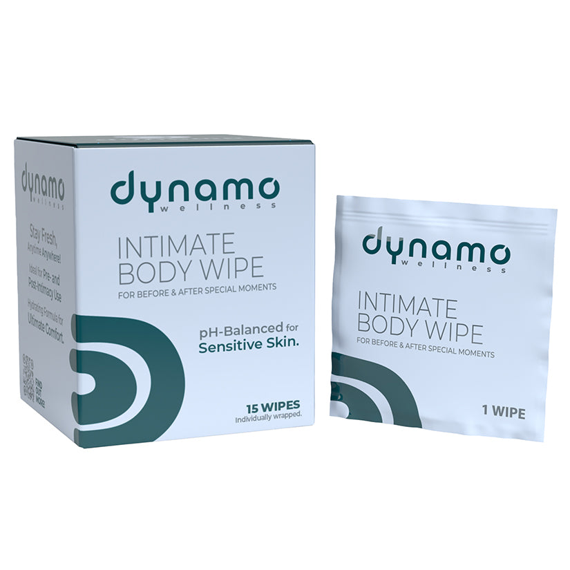 Dynamo Wellness Intimate Body Wipes 15 Pack - Eros Fine Goods