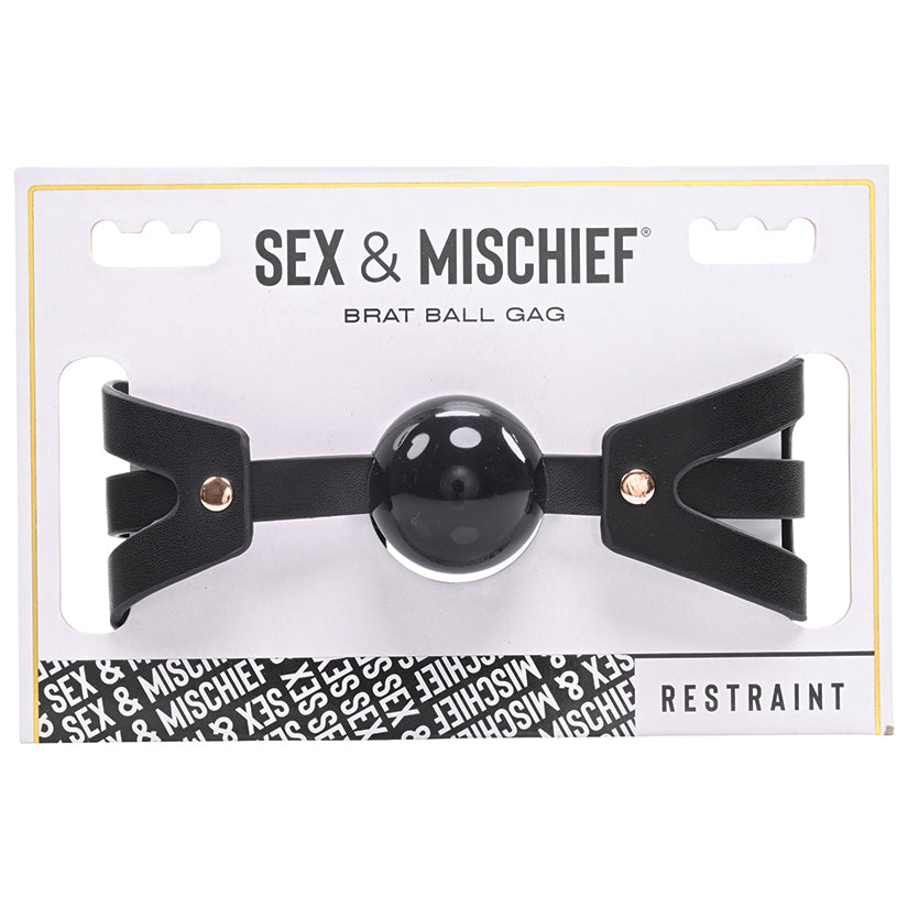 S&M Brat Ball Gag - Eros Fine Goods