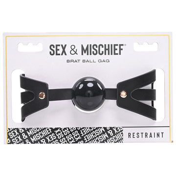 S&M Brat Ball Gag - Eros Fine Goods