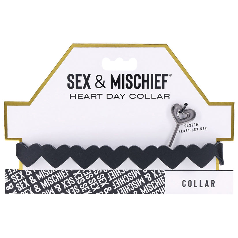 S&M Heart Day Collar - Eros Fine Goods