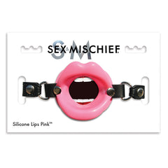 S&M Silicone Lips-Pink - Eros Fine Goods