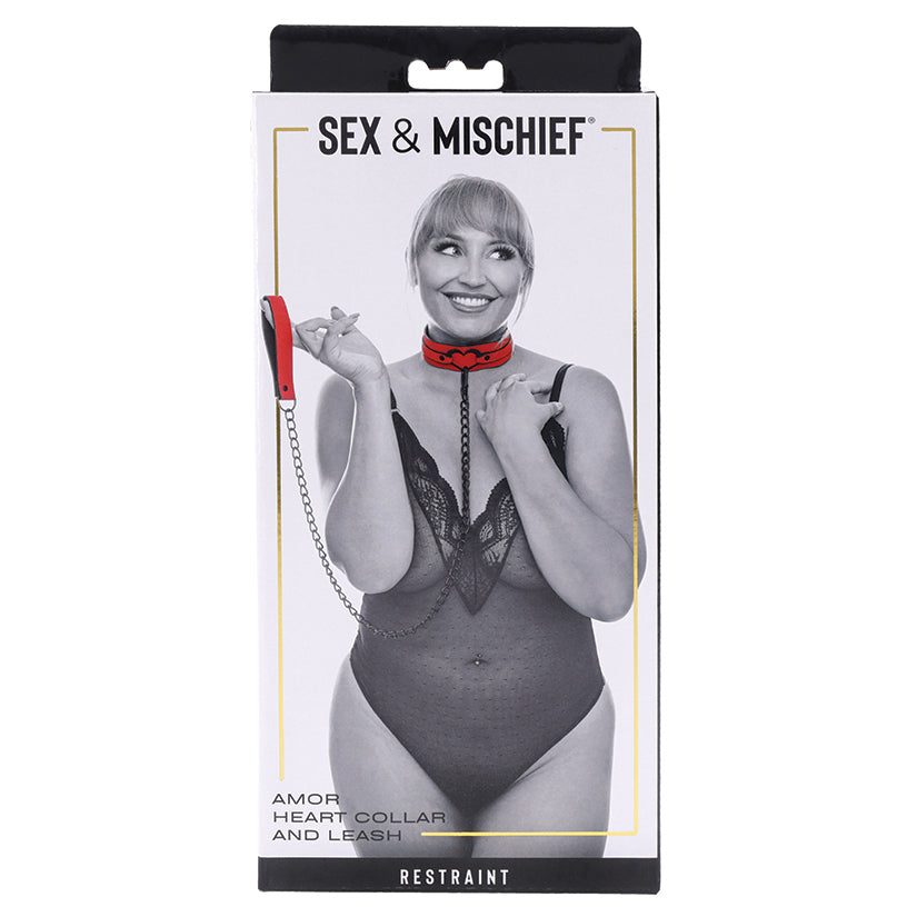 S&M Amor Collar and Leash - Eros Fine Goods