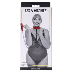 S&M Amor Collar and Leash - Eros Fine Goods