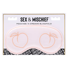 S&M Peaches 'n CreaMe Blindfold - Eros Fine Goods
