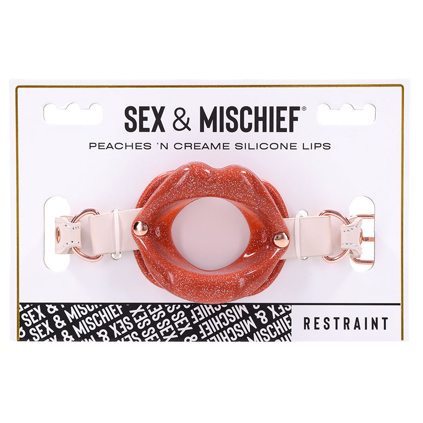 S&M Peaches 'n CreaMe Silicone Lips - Eros Fine Goods