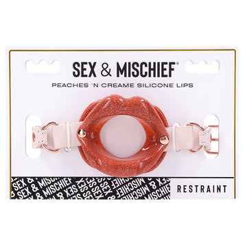S&M Peaches 'n CreaMe Silicone Lips - Eros Fine Goods
