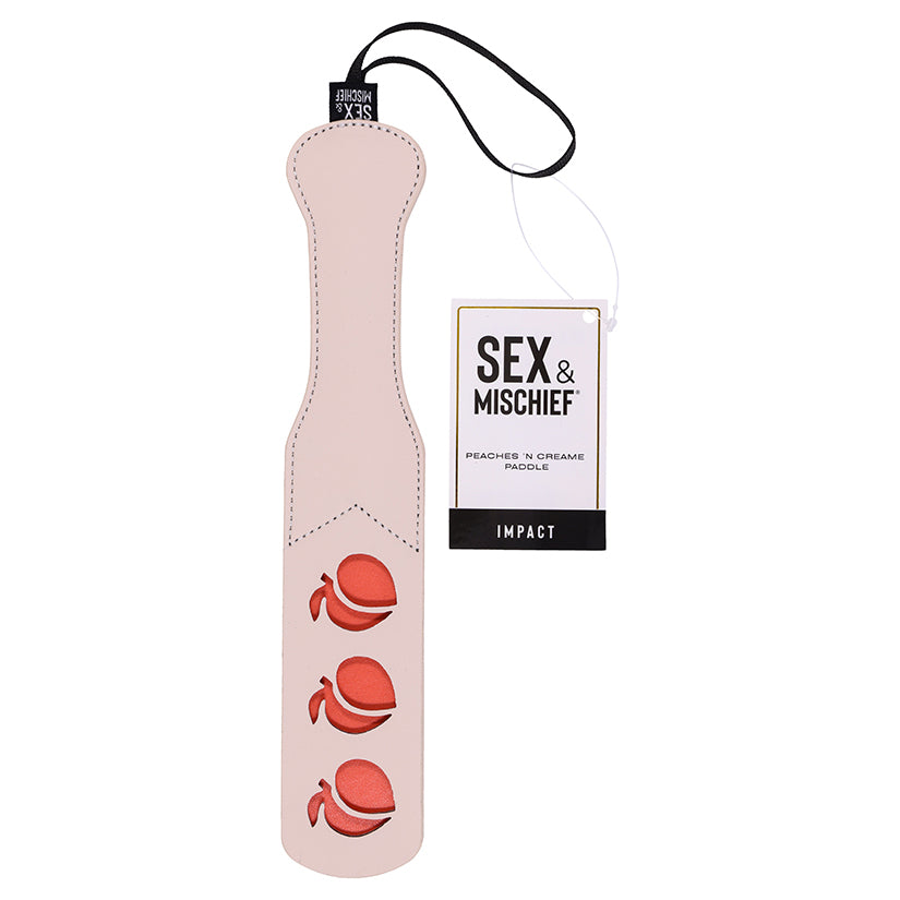 S&M Peaches 'n CreaMe Paddle - Eros Fine Goods