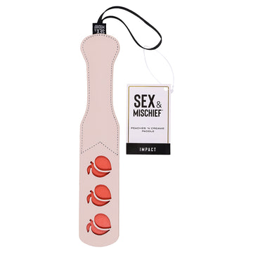 S&M Peaches 'n CreaMe Paddle - Eros Fine Goods