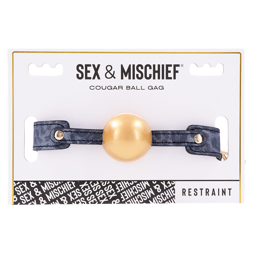 Cougar Ball Gag - Eros Fine Goods