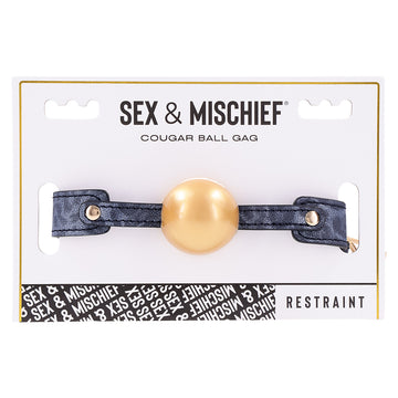Cougar Ball Gag - Eros Fine Goods
