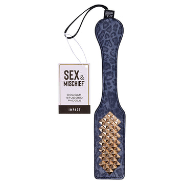 Cougar Studded Paddle - Eros Fine Goods