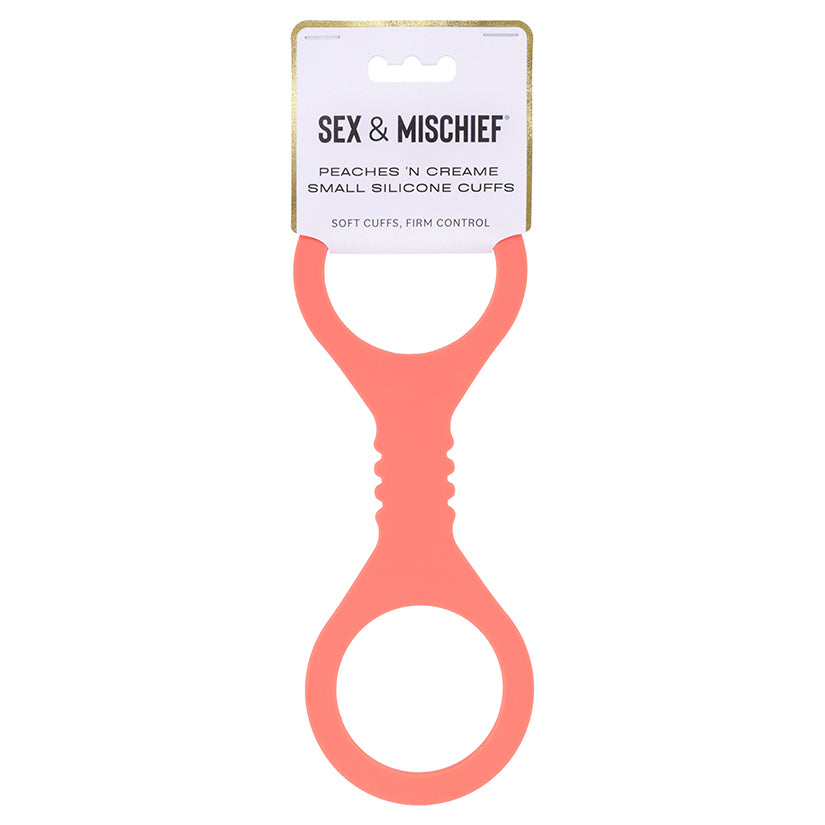 Peaches 'n CreaMe Silicone Cuffs-Sm - Eros Fine Goods