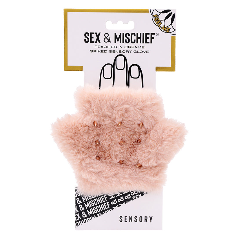 Peaches 'n CreaMe Spiked Sensory Glove - Eros Fine Goods