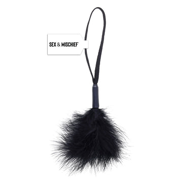 Wrist Feather Tickler-Black - Eros Fine Goods