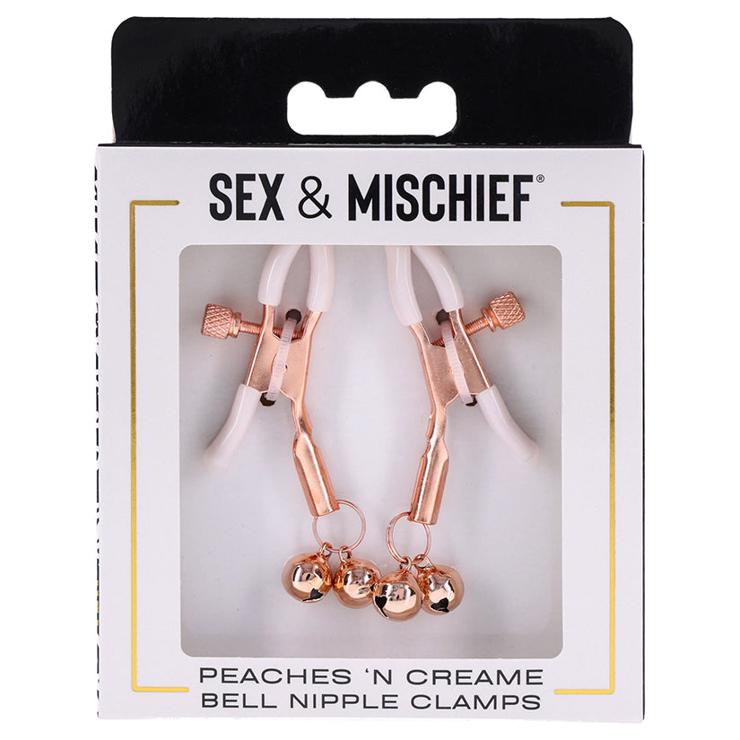 Peaches 'n CreaMe Bell Nipple Clamps - Eros Fine Goods