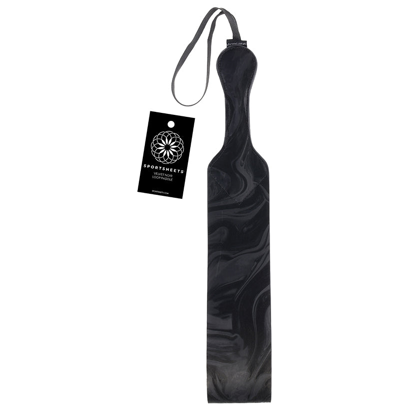 Velvet Noir Loop Paddle - Eros Fine Goods